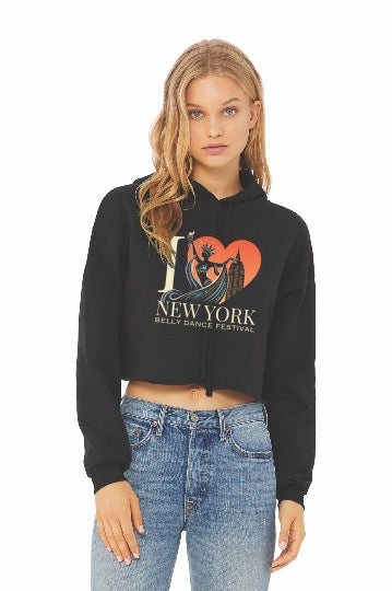 I❤️NYBDF Crop-Hoodie