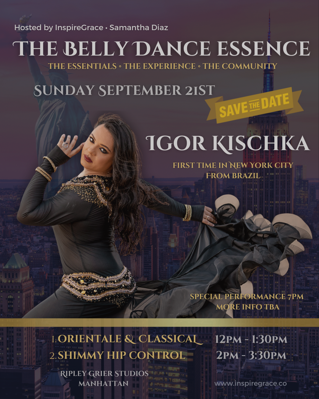 Belly Dance Essence Experience with Igor Kischka