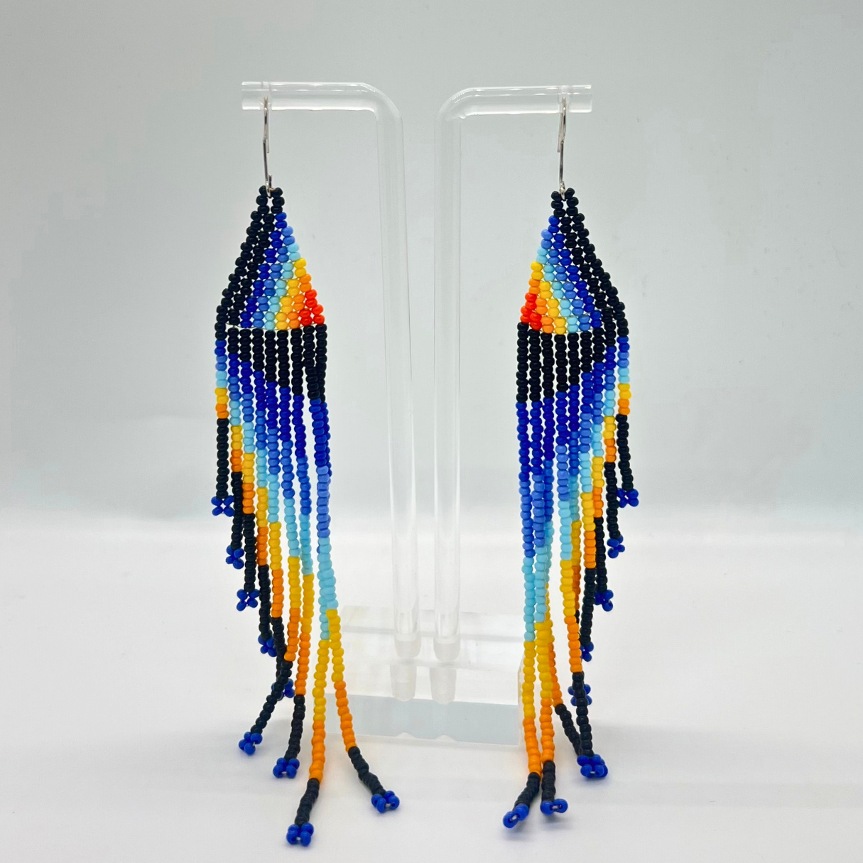 Beaded Earrings Spirall