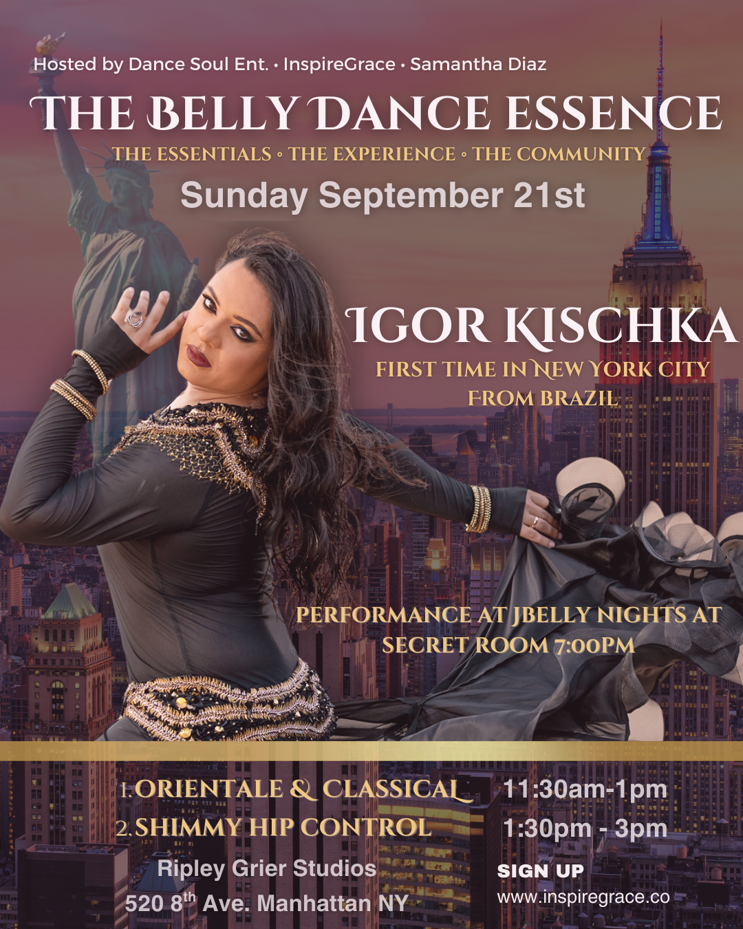 Belly Dance Essence Experience with Igor Kischka