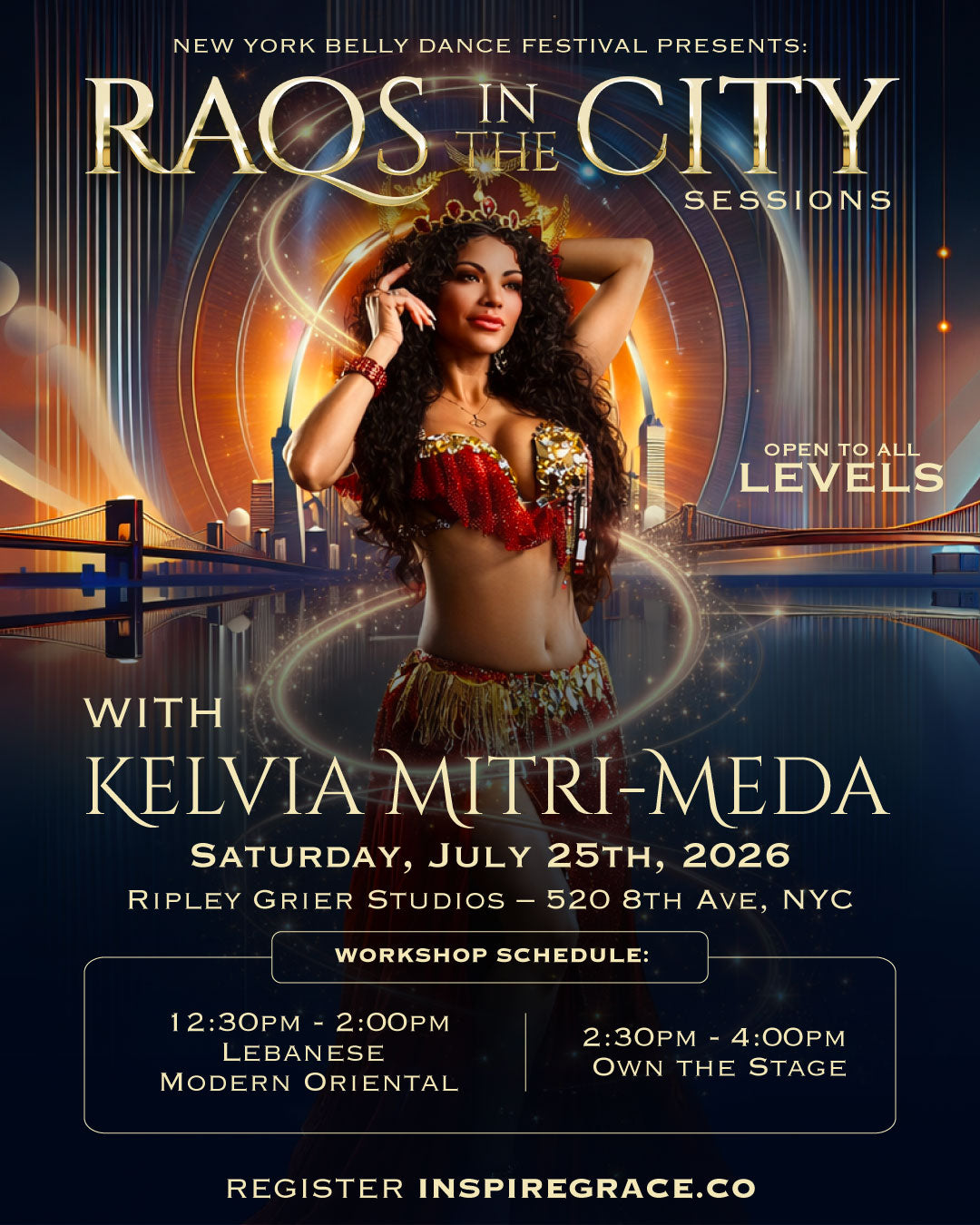 Raqs in The CIty: Kelvia Mitri-Meda July 25th