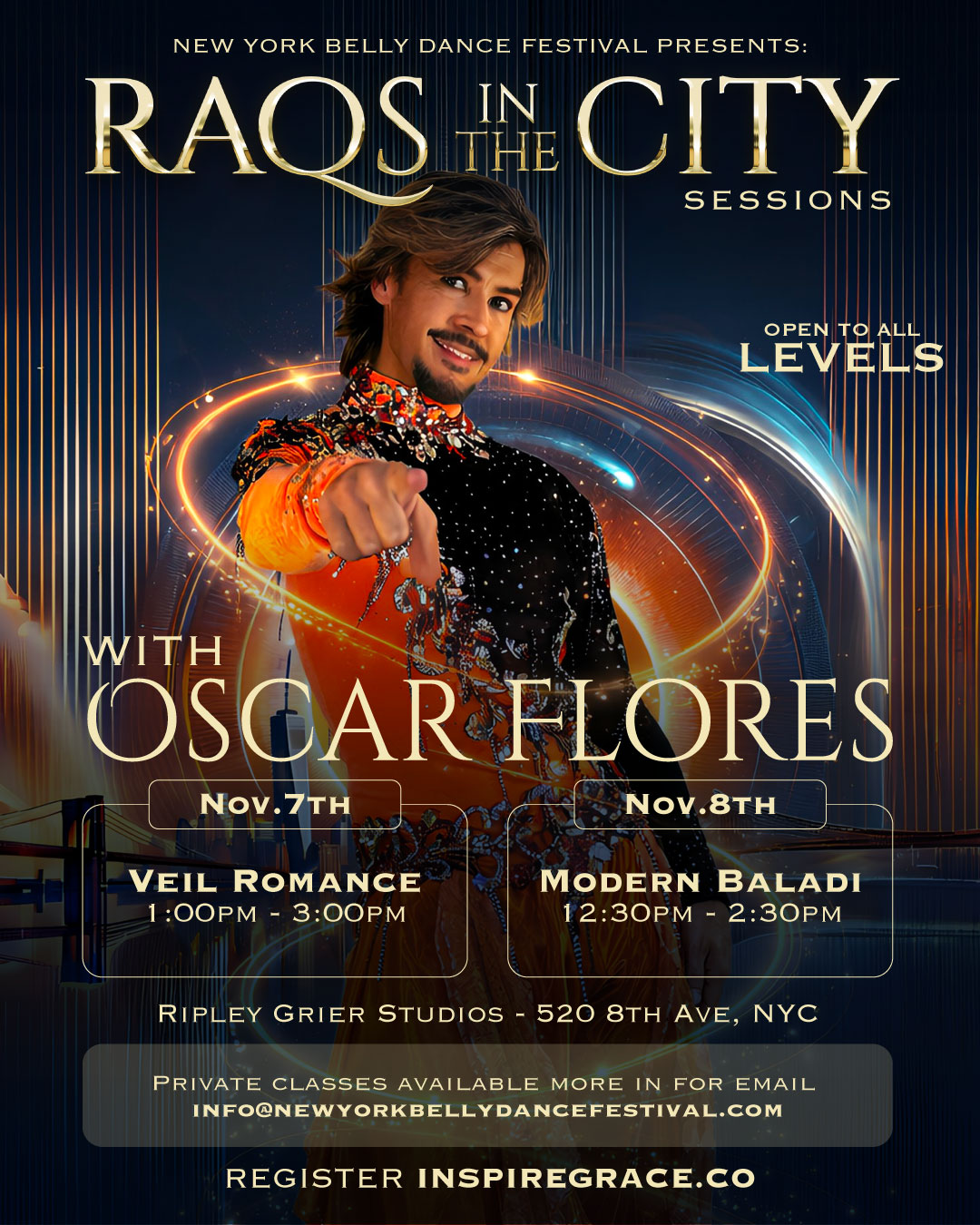 Raqs in The City with Oscar Flores