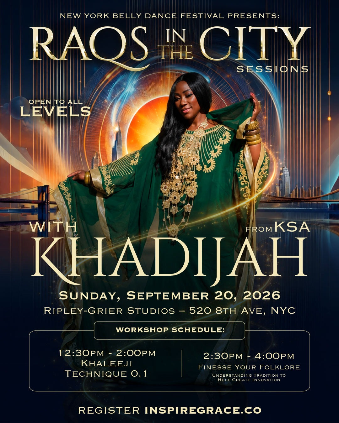 Raqs in The City: Khadijah Sept.20th