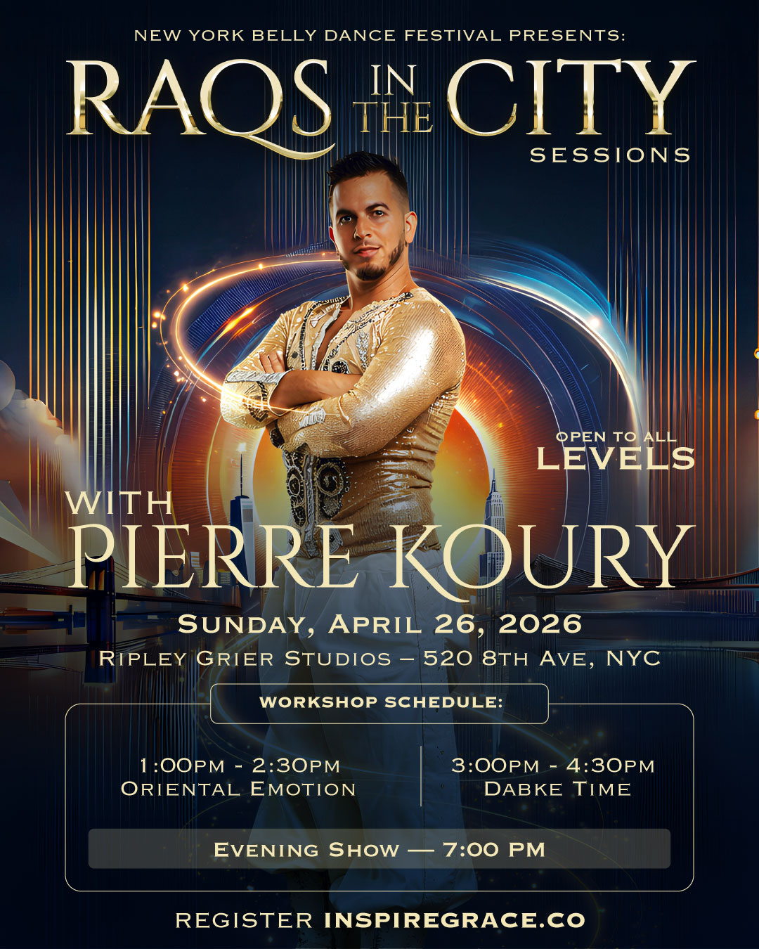 Raqs in The City: Pierre Khoury April 26th