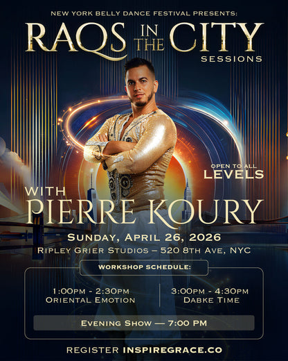 Raqs in The City: Pierre Khoury April 26th