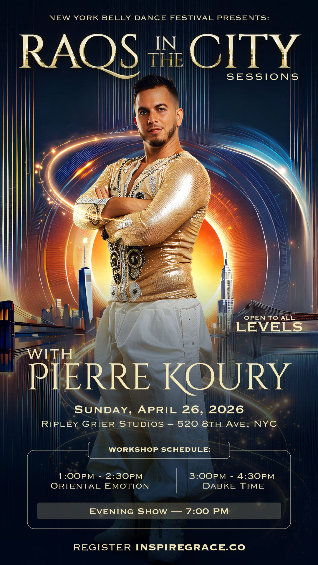 Raqs in The City: Pierre Khoury April 26th