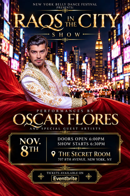 Raqs in The City with Oscar Flores