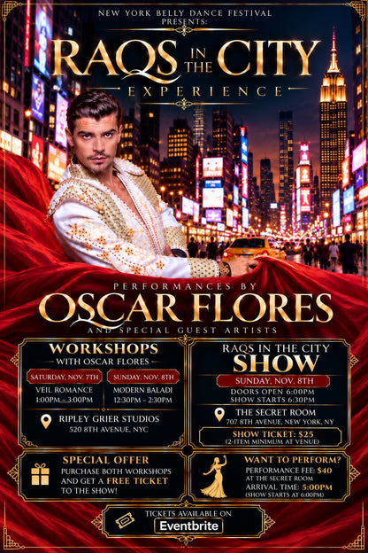 Raqs in The City with Oscar Flores