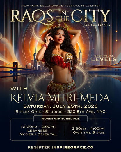 Raqs in The CIty: Kelvia Mitri-Meda July 25th