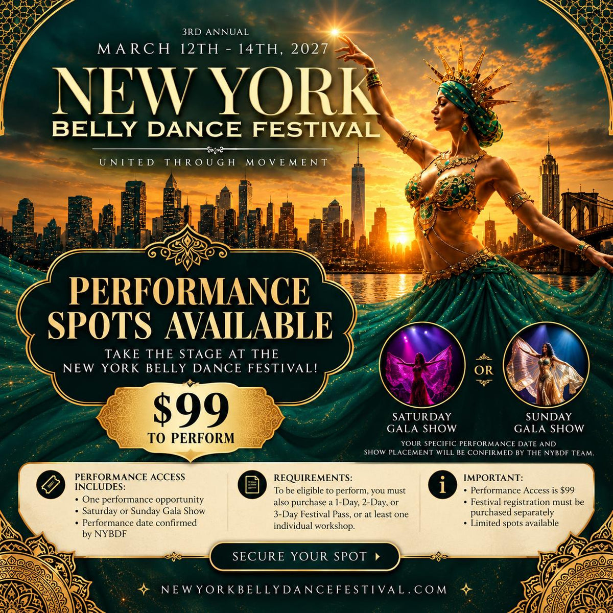 PERFORMANCE SPOT NYBDF 2027